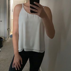 Elegant Tank Top with back detailing